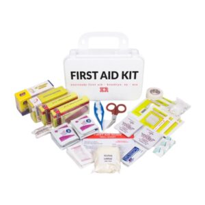 First Aid Kit  10 Person Plastic Case