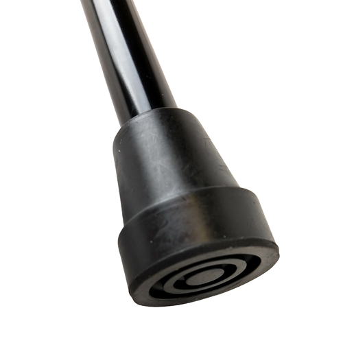 Cane, Soft Foam Offset Handle, Blue Jay, Black with Strap - Image 5