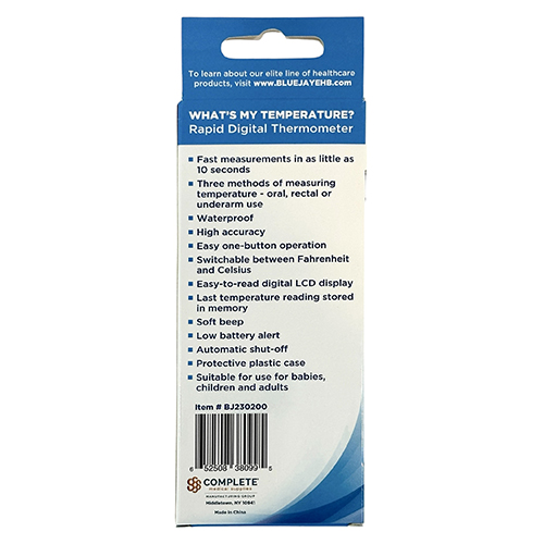 Whats My Temperature? Rapid Digital Electronic Thermometer - Image 4