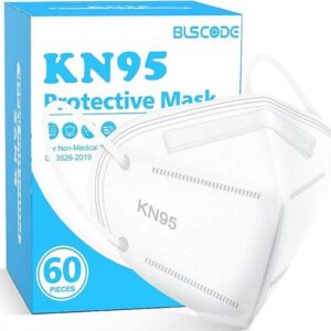 KN95 Mask Particulate Respirator Disposable, Bg/60