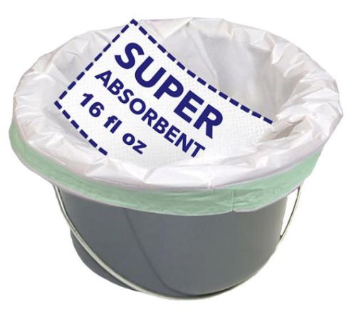Carebag Commode Pail Liners (20-1/2x15-3/4") 16 oz. Bx/20 - Image 4