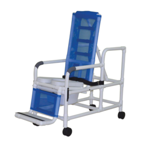 Shower/Commode Chair PVC Tilt-N-Space