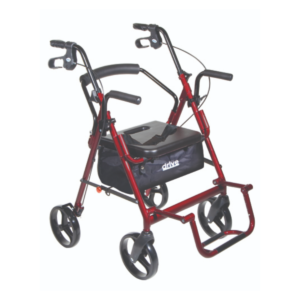 Duet Rollator/Transport Chair Black