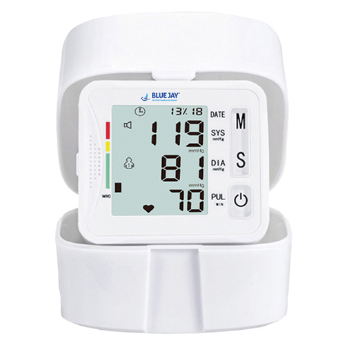 Wrist Blood Pressure Unit with Case, Blue Jay Brand - Image 3