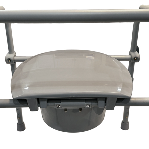 Convenient Commode Folding Steel Commode - Elongated Cs/3 - Image 5