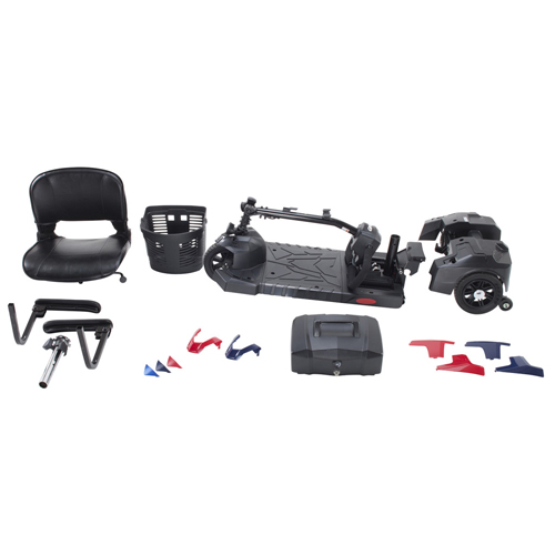 Scout 3 Compact Scooter Red/Blue, 3-Wheel - Image 7