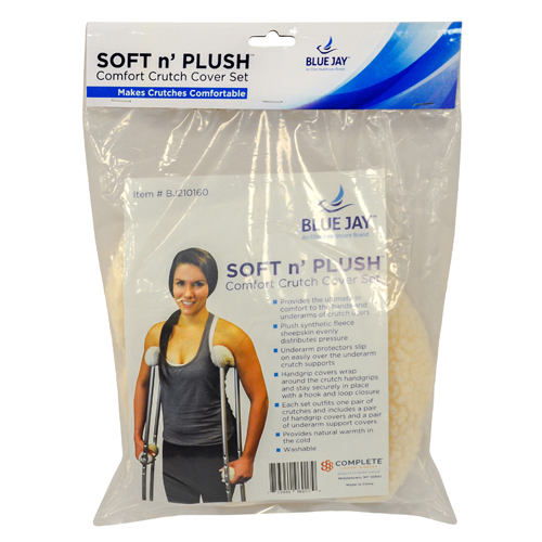 Soft n' Plush Comfort Crutch Fleece Covers Set - Image 8